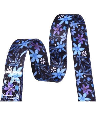 Mihqy Adjustable Dog Collar - Soft & Comfortable Bohemian Floral Design for Small Medium & Large Dogs (Neck 33-55 cm) - Buy Online on GoSupps.com