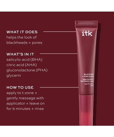 ITK Acne Treatment Trio ($40 Value) - Exclusive Travel Bundle ft. Salicylic Acid Face and Body Spray Acne Spot Treatment and Gift with Purchase Pore Scrub for Clear Skin (2 x 0.5 fl oz 100ml) - Buy Online on GoSupps.com