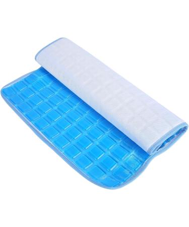 Syrisora Cooling Gel Pillow Mat Soft Cushion Flexible and Foldable for Summer Ideal for Home and Beauty Salons - Buy Online on GoSupps.com