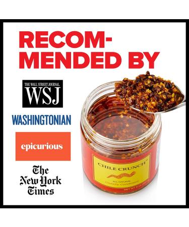 Chile Crunch Original - All-Natural Spicy Condiment - 3 Pack (8oz Each) - Buy Online on GoSupps.com