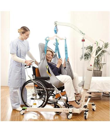 LUCEAE Hoyer Lift Sling Patient Lift Slings for Home Use U Shape Divided Leg Sling with Head Support for Safe and Easy Patient Transfer Patient Lift Sling Hoyer Sling - Buy Online on GoSupps.com