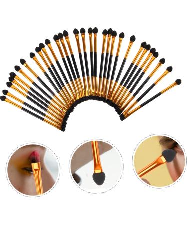 AUTSUPPL 30pcs Eyeshadow Brush Makeup Sponge Brush Double- Ended Eyeshadow Eyeshadow Applier - Buy Online on GoSupps.com