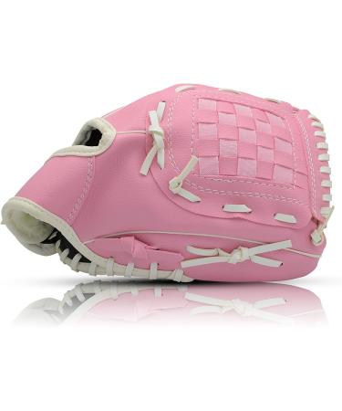 Buy 10.5 Inch Baseball Glove for Kids & Adults | Softball Glove - Left/Right Hand Throw Pink | Perfect for Training & Beginners - Buy Online on GoSupps.com