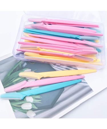 LAKYTION 30 Pack Eyebrow Razors for Women - Facial Hair Removal Shavers with Precision Cover - 3 Colors - Box Package - Buy Online on GoSupps.com