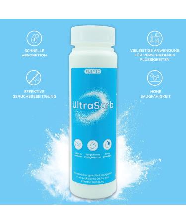 Ultrasorb Granulat 500ml - Superabsorber Powder for Vomit Urine Feces & Odors - Ideal for Children - Fast Shipping Worldwide - Buy Online on GoSupps.com