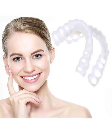 Uqlpxz 2 pairs cosmetic veneers teeth tooth whitening denture dentures veneers immediate veneers perfect smile teeth veneers