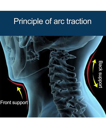 Pepdro Neck Support - Cervical Traction Device for Spine Alignment at Home | 360 Airbag Compression - Giallo - Buy Online on GoSupps.com