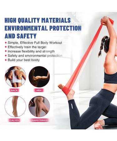 Skin-Friendly 1.5m Resistance Band for Women and Men - Blue 0.55 - Buy Online on GoSupps.com