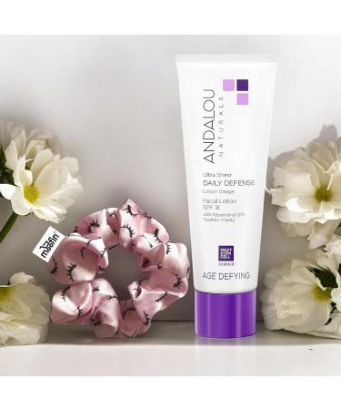 Daily Defense Lotion SPF 18 - Hydrating Facial Moisturizer with Resveratrol & CoQ10 | Lightweight Daily Moisturizer - pack of 6 for Sun Protection - Buy Online on GoSupps.com