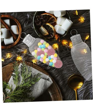 Alipis 20pcs Small Light Bulb Candy Bottle Boxes for Presents Plastic Candy Bottles Sealed Bottle - Buy Online on GoSupps.com