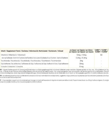 Soy Isoflavone Capsules 35mg - Non-GMO with Vitamin E | 100 Capsules - Warnke Vitalstoffe | German Pharmacy Quality - Shop Now! - Buy Online on GoSupps.com