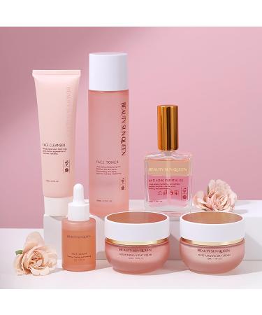  Generisch Moisturizing day cream with rose water grapeseed oil and hyaluronic acid - Anti-aging strengthens the skin barrier absorbs quickly nourishing cream for the - Buy Online on GoSupps.com