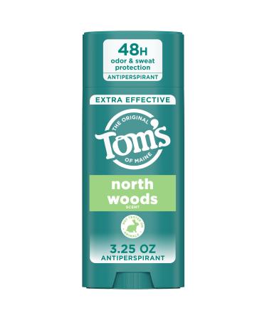 Tom s of Maine North Woods Antiperspirant for Men and Women With Recycled Aluminum 3.25 oz North Woods AP 3.25 Ounce (Pack of 1)