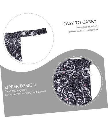 Washable Aunt Towel Pad - Reusable Menstrual & Nursing Pads - Organic Bamboo Cloth - Pack of 7 - Buy Online on GoSupps.com