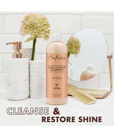 Shea Moisture Coconut & Hibiscus Curly Hair Bundle - Shampoo, Conditioner, Curl Cream 68 Fl Oz - Buy Online on GoSupps.com