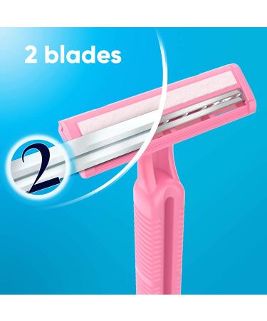 Gillette Venus Daisy Classic Disposable Razors for Women - 18ct Pack - Buy Online on GoSupps.com