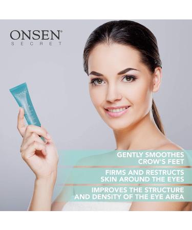 Japanese Hot Spring Minerals Under Eye Serum - Anti Aging, Dark Circle & Wrinkle Treatment 0.68 oz - Buy Online on GoSupps.com