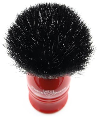 Edwin Jagger Eco-Friendly Vegan Exfoliating Shaving Brush - Red - Buy Online on GoSupps.com