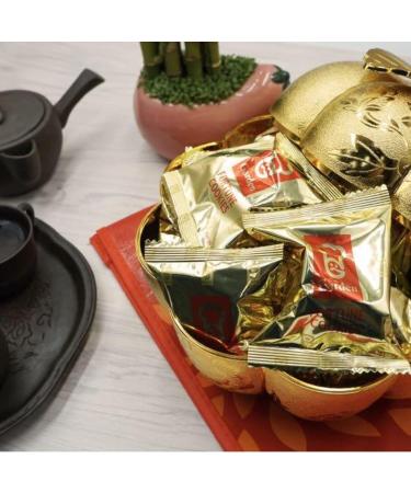 Vmart Garden Chinese Fortune Cookies - Individually Wrapped Bulk Biscuits (20 Pcs) - Buy Online on GoSupps.com