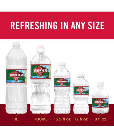 Arrowhead Mountain Spring Water - 1 Gallon Unflavored (128 Fl Oz) | Refreshing Natural Spring Water for International Shipping - Buy Online on GoSupps.com