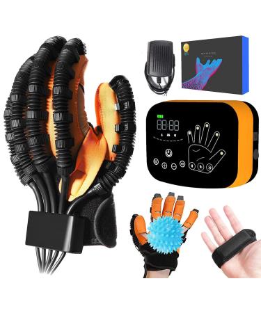 Rehabilitation Robot Gloves for Finger and Hand Function Rehabilitation Adaptive Equipment for Stroke for Cerebral Palsy Arthritis Stroke Hemiplegia Patient(Size:L Color:Right Hand) Large Right hand