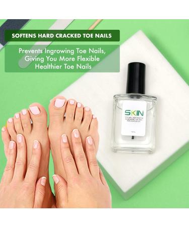Skinapeel Toe Nail Softener and Ingrown Toenail Treatment Oil - Solution for Hard Thick Cracked Nails - Buy Online on GoSupps.com