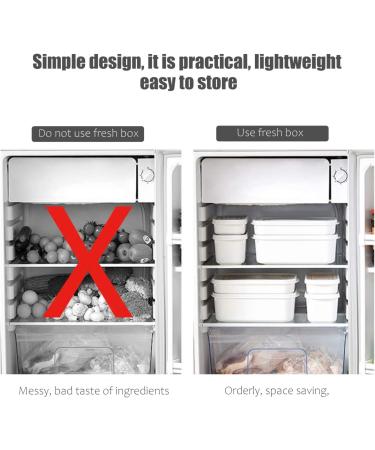 Abaodam 4pcs Box crisper plastic sandwich container containers with lids Refrigerator Storage Can rice food - Buy Online on GoSupps.com