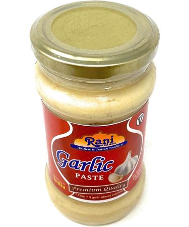 Rani Garlic Cooking Paste 10.5oz (300g) Glass Jar - Vegan, Gluten-Free, Non-GMO, No Colors - Indian Origin Garlic Paste - 300g (1 Pack) - Buy Online on GoSupps.com