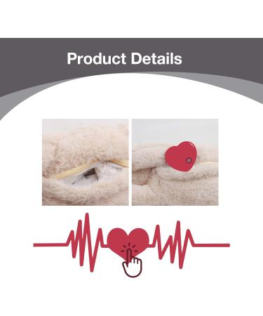 Pet Prime Cuddly Dog Toy - Heartbeat Plush Animal | Puppy Behavioral Aid | Soft Plush Bear for Dogs - Buy Online on GoSupps.com