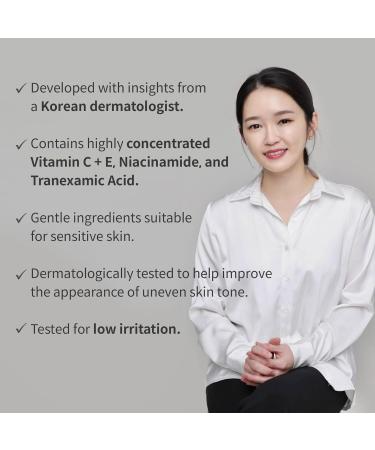 FORETDERM Dark Spot Brightening Face Cream - Korean Skincare with Vitamin C & Niacinamide for Even Tone and Hydration pH 5.5 Vegan Moisturizer Fragrance & Cruelty-Free Toning Cream 0.7 Fl Oz - Buy Online on GoSupps.com