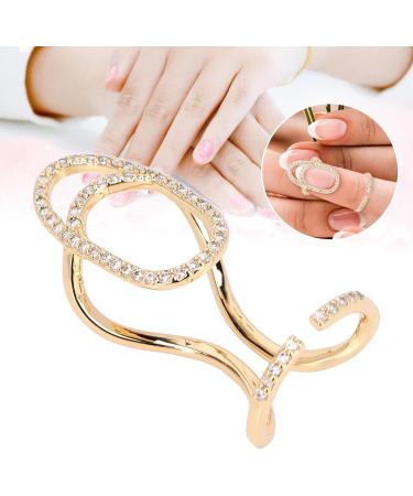 Fingernail Ring ANGGREK Fingernail Rings Nail Ring Safe Healthy Adjustable Fashionable Fingernail Jewelry Decorations For Parties Weddings(3048g) - Buy Online on GoSupps.com