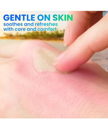Rubber Ducky Cooler Gel - Soothing Aloe Vera Gel for Sunburn Relief | Fast Absorbing Vegan After Sun Care with Vitamin E & Tea Tree Oil | 10 oz - Buy Online on GoSupps.com