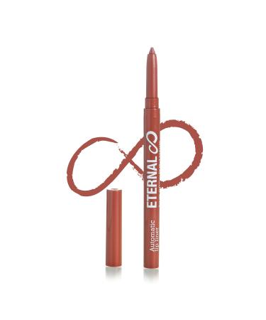 Eternal Automatic Twist Up Water Resistant Lip Liner   Easy Glide-on  Long Lasting and Non-Smudge Retractable Lip Pencil with Strong Pigments and Professional Creamy Matte Finish (Caramel)