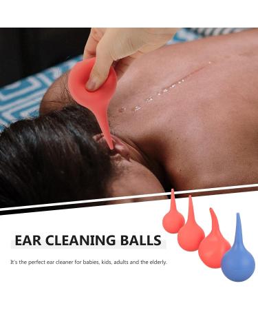 INOOMP Ear Syringe Hand Bulb - 4pcs 30ml 60ml 90ml - Kids Nasal Aspirator & Dust Cleaner - Adults Laboratory - Buy Online on GoSupps.com