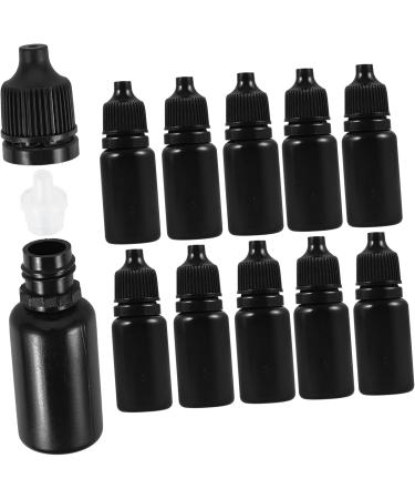 Baluue 72 Pcs Black Dispenser Squeezable Bottle Essential Oil Dispenser Bottle Blackx3pcs 6.00X2.00X2.00CMx3pcs - Buy Online on GoSupps.com