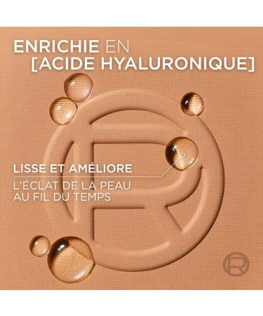 L'Or al Paris - Benefiting Perfecting Melting Powder - Enriched with Mineral Pigments & Hyaluronic Acid - All Skin Types - Perfect Match - Shade: Golden Beige (3.D) - 9g - Buy Online on GoSupps.com