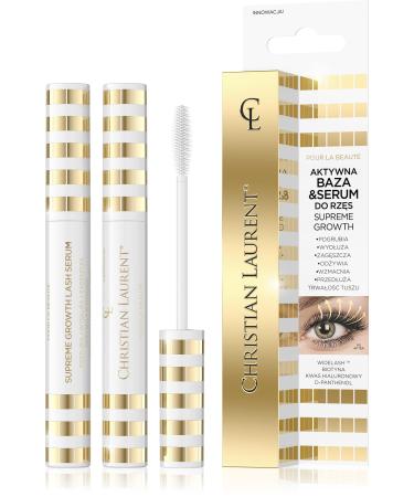 Christian Laurent S rum de base et de cils actif de croissance supr me 10 ml