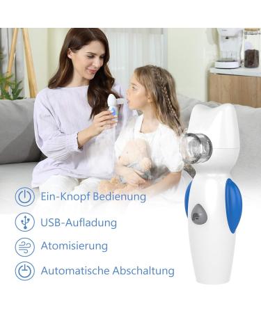 FEELLIFE Inhalator Vernbler - Effective Inhalation Device for Children | Music Function & 2 Medicine Cups | International Shipping - Buy Online on GoSupps.com