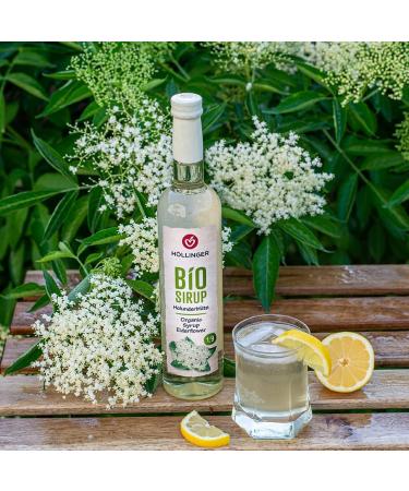 H llinger Bio Sirop Floral Lot de 3 Bouteilles en Verre de 500ml Fleurs de Sureau Rose et Lavande Sirop Biologique Sans Alcool Dilution 1:9 - Buy Online on GoSupps.com