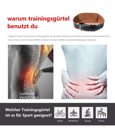 Awagas 14cm Wide Leather Weightlifting Lever Belt - Adjustable Strength Training Belt for Women | Ideal for Deep Squats & Bodybuilding - Buy Online on GoSupps.com