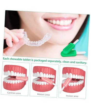 Lurrose 24 pcs Silicone Chewing Gum Retainer Cases - Aligners & Toothholders for Adults & Kids | Durable & Convenient - Buy Online on GoSupps.com