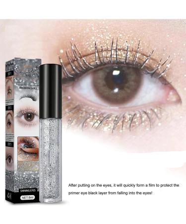 Diamond Glitter Mascara Topper Waterproof Long Lasting Curling Shiny Diamond Eyelash for Women Concert Makeup Thickening Lengthening (2pcs) - Buy Online on GoSupps.com