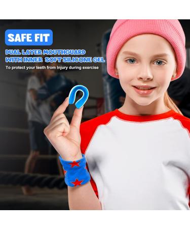 Kids Mouth Guard 6 Pack MENOLY - Toddler Sport Mouth Guard Set with Portable Cases - For Football, Basketball, Boxing, MMA - Ages Under 7 - Buy Online on GoSupps.com