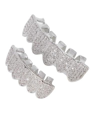Shop Cold Plated Copper Grillz - Bling Teeth Decoration for Halloween & Hip Hop - International Shipping Available - Buy Online on GoSupps.com