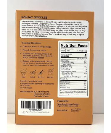Apexy Organic Shirataki Konjac Noodle Variety Pack - 8 Pouches, 53.6oz - Low Calorie, Low-Carb & Gluten-Free Pasta - Vegan, Keto & Paleo-Friendly - Buy Online on GoSupps.com