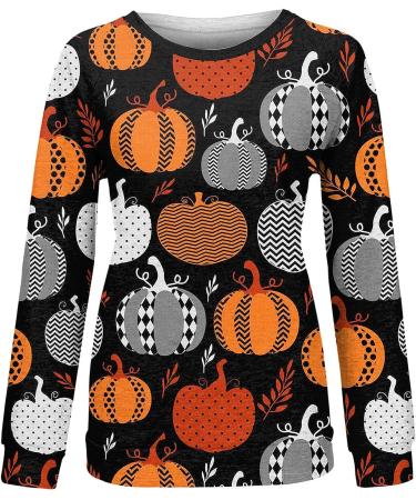 Women's Leopard Print Sweatshirt - New Stitching O Neck Casual Sweater Shirt for Vacation - Grey X-Large - Buy Online on GoSupps.com