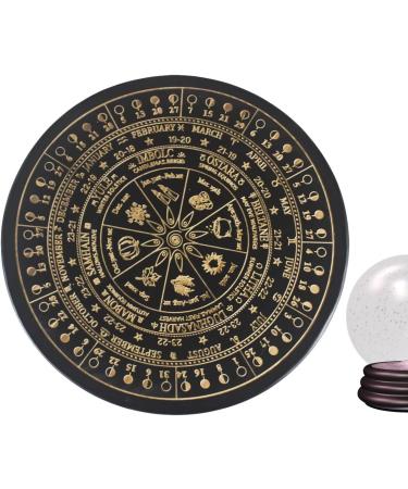 Pacienjo Pendulum Board - Food Aging Fortune Telling Tools | Carved Round Board for Beginners | International Shipping Available - Buy Online on GoSupps.com