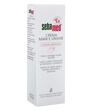 Sebamed Moisturising Hand and Nail Cream for Normal Skin - pH 5.5 | 75 ml - Hydrating & Nourishing Care International Shipping Available - Buy Online on GoSupps.com