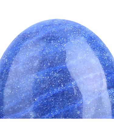 YOXIER Healing Crystals Natural Palm Gemstones Calming Effects Energy Balancing Stress Relief Anxiety Inspirational Gifts Cheer Up Gift for Women & Men Green - Buy Online on GoSupps.com