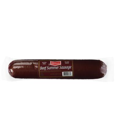 Klements beef summer sausage, 3-lb. plastic wrapped tube